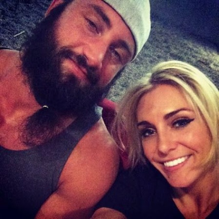Charlotte Flair and her second husband Thom Letimer.
